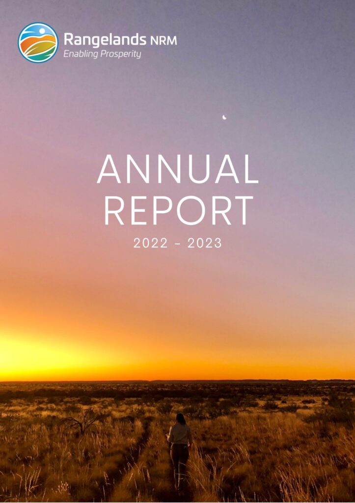 Rangelands NRM Annual Report 2022-2023 cover